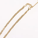 Christian Dior Necklace metal Gold Tone Auth BA11497-15