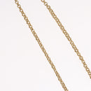 Christian Dior Necklace metal Gold Tone Auth BA11497-6