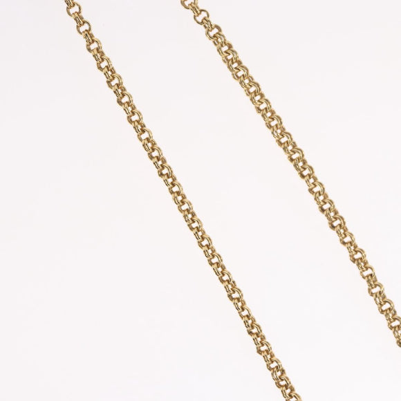 Christian Dior Necklace metal Gold Tone Auth BA11497