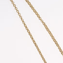 Christian Dior Necklace metal Gold Tone Auth BA11497-7