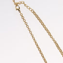 Christian Dior Necklace metal Gold Tone Auth BA11497-8