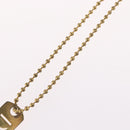 Christian Dior Necklace metal Gold Tone Auth BA11498-11