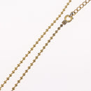 Christian Dior Necklace metal Gold Tone Auth BA11498-13