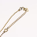 Christian Dior Necklace metal Gold Tone Auth BA11498-15