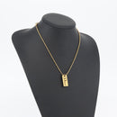 Christian Dior Necklace metal Gold Tone Auth BA11498-17