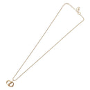 Christian Dior Necklace metal Gold Tone Auth BA11499-10