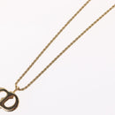 Christian Dior Necklace metal Gold Tone Auth BA11499-12