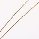 Christian Dior Necklace metal Gold Tone Auth BA11499-13