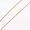 Christian Dior Necklace metal Gold Tone Auth BA11499-15