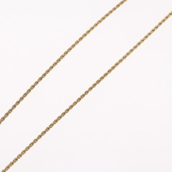 Christian Dior Necklace metal Gold Tone Auth BA11499