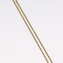 Christian Dior Necklace metal Gold Tone Auth BA11499-6