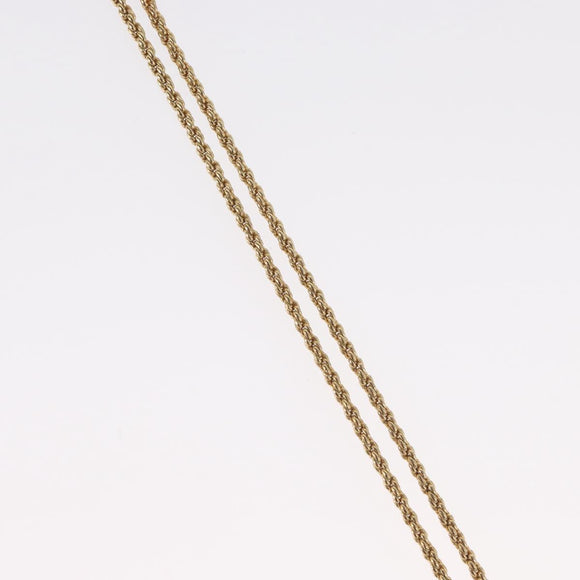 Christian Dior Necklace metal Gold Tone Auth BA11499