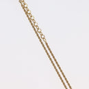 Christian Dior Necklace metal Gold Tone Auth BA11499-7