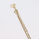 Christian Dior Necklace metal Gold Tone Auth BA11499-8