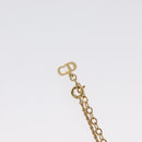 Christian Dior Necklace metal Gold Tone Auth BA11499-9