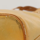 LOUIS VUITTON Monogram Vernis Houston Hand Bag Gris M91053 LV Auth BA1150-9