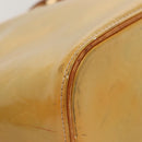 LOUIS VUITTON Monogram Vernis Houston Hand Bag Gris M91053 LV Auth BA1150-15