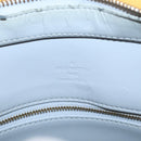 LOUIS VUITTON Monogram Vernis Houston Hand Bag Gris M91053 LV Auth BA1150-17