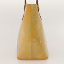 LOUIS VUITTON Monogram Vernis Houston Hand Bag Gris M91053 LV Auth BA1150-3