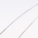 Christian Dior Necklace metal Silver Auth BA11501A-11