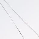Christian Dior Necklace metal Silver Auth BA11501A-5