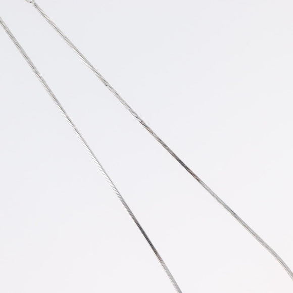 Christian Dior Necklace metal Silver Auth BA11501A