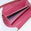 CHANEL Wallet Leather 6 Set Blue Black Red CC Auth BA11504-7