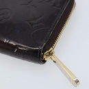 LOUIS VUITTON Monogram Vernis Zippy Long Wallet Amarante M93522 LV Auth BA11508-15