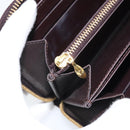 LOUIS VUITTON Monogram Vernis Zippy Long Wallet Amarante M93522 LV Auth BA11508-19