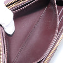 LOUIS VUITTON Monogram Vernis Zippy Long Wallet Amarante M93522 LV Auth BA11508-21
