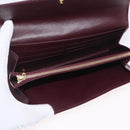 LOUIS VUITTON Vernis Portefeuille Sarah Wallet Amarante M93524 LV Auth BA11511A-10