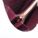LOUIS VUITTON Vernis Portefeuille Sarah Wallet Amarante M93524 LV Auth BA11511A-21