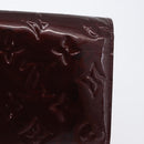 LOUIS VUITTON Vernis Portefeuille Sarah Wallet Amarante M93524 LV Auth BA11511A-3