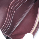 LOUIS VUITTON Vernis Portefeuille Sarah Wallet Amarante M93524 LV Auth BA11512-10