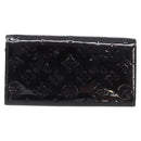 LOUIS VUITTON Vernis Portefeuille Sarah Wallet Amarante M93524 LV Auth BA11512-2