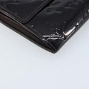 LOUIS VUITTON Vernis Portefeuille Sarah Wallet Amarante M93524 LV Auth BA11512-14