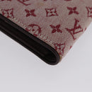 LOUIS VUITTON Mini Porte Billet Cartes Credit Monnaie Red M92241 Auth BA11513A-16