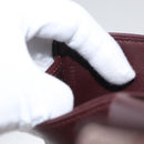 LOUIS VUITTON Mini Porte Billet Cartes Credit Monnaie Red M92241 Auth BA11513A-12