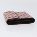 LOUIS VUITTON Mini Porte Billet Cartes Credit Monnaie Red M92241 Auth BA11513A-5