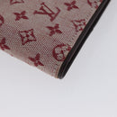 LOUIS VUITTON Mini Porte Billet Cartes Credit Monnaie Red M92241 Auth BA11513A-7