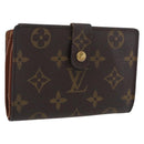LOUIS VUITTON Monogram Porte Monnaie Billets Viennois Wallet M61663 Auth BA11514-1