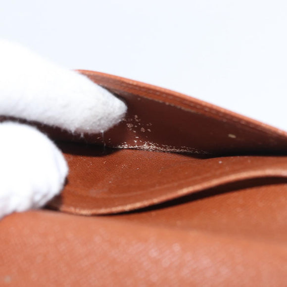 LOUIS VUITTON Monogram Porte Monnaie Billets Viennois Portemonnee M61663 Auth BA11514