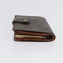 LOUIS VUITTON Monogram Porte Monnaie Billets Viennois Wallet M61663 Auth BA11514-4