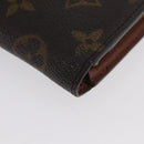 LOUIS VUITTON Monogram Porte Monnaie Billets Viennois Portemonnee M61663 Auth BA11514-14