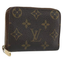 LOUIS VUITTON Monogram Zippy Coin Purse Coin Purse M60067 LV Auth BA11516-1
