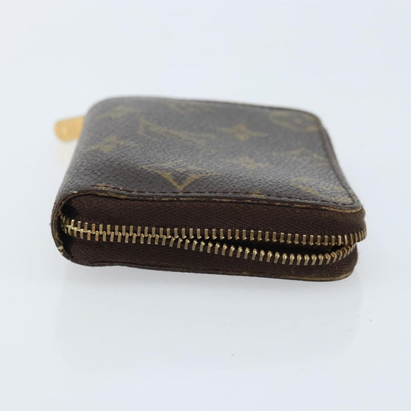 LOUIS VUITTON Monogram Zippy Coin Purse Coin Purse M60067 LV Auth BA11516
