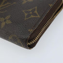 LOUIS VUITTON Monogram Zippy Coin Purse Coin Purse M60067 LV Auth BA11516-7