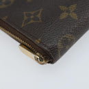 LOUIS VUITTON Monogram Zippy Coin Purse Coin Purse M60067 LV Auth BA11516-14