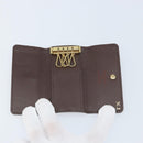 LOUIS VUITTON Damier Ebene Multicles 4 Key Case N62631 LV Auth BA11517-9