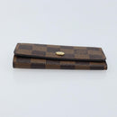 LOUIS VUITTON Damier Ebene Multicles 4 Key Case N62631 LV Auth BA11517-6